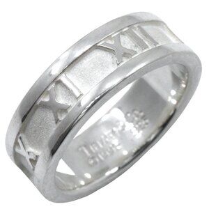 TIFFANY&Co. Atlas Ring Silver925 #6.0(US Size) 5.5g Women